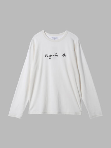 メンズ ロゴ プリント 長袖 Tシャツ ”New Coulos”