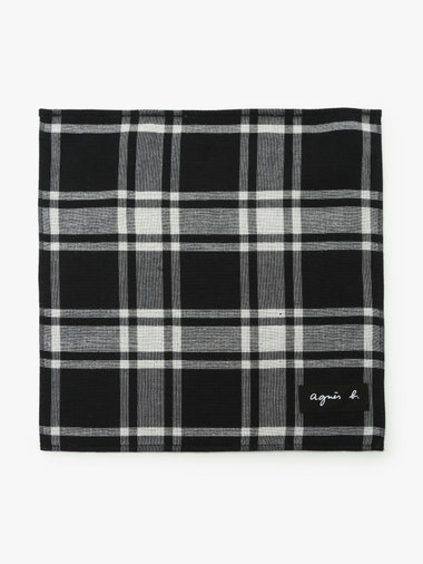 KD40 SERVIETTE タータンチェック柄ハンドタオル