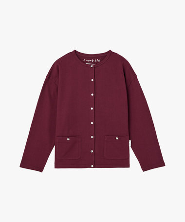 To b. by agnes b.× green label relaxing コットン ビッグカーディガン