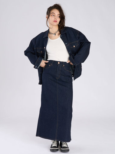 To b. by agnes b. x RED CARD TOKYO デニムロングスカート