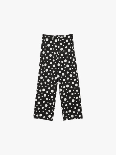 ドット コットン パンツ "Coulisse"