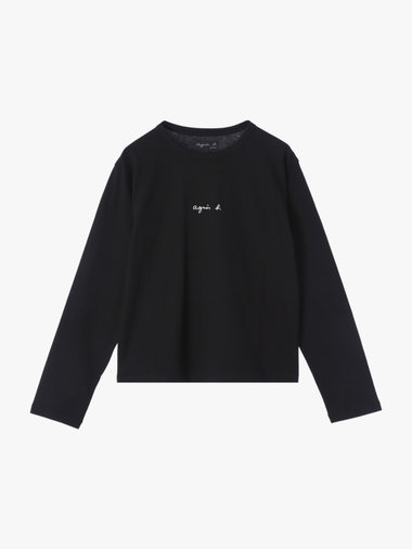 ロゴ コットン 長袖 Tシャツ ”Lil Cool”