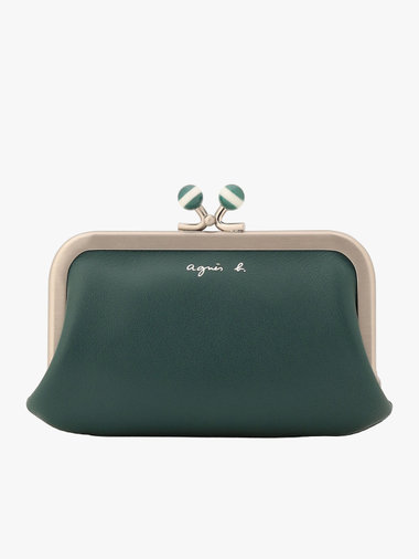  レザー がま口 コインケース "Irene" PAW07-04