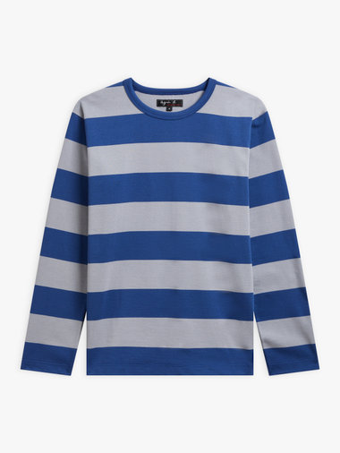 【Outlet】J019 TS ボーダー ロングスリーブTシャツ