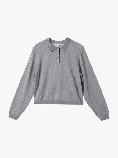 【Outlet】ラメニットポロ