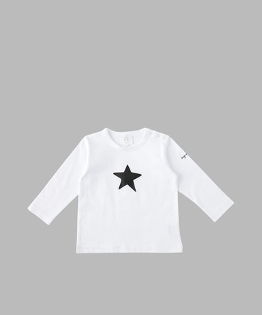 ベビー アイコニック コットン 長袖 Tシャツ "Etoile"