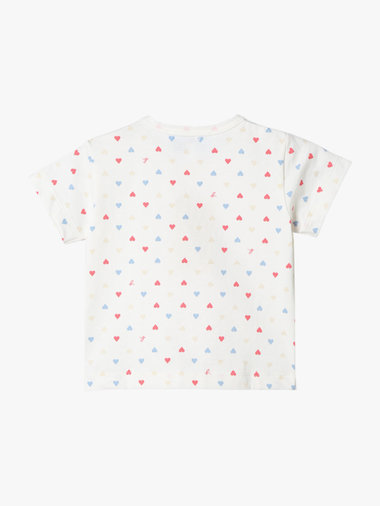 ベビー マルチカラー コットン 半袖 Tシャツ