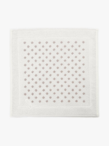 KD40 SERVIETTE ドット＋LINE B ハンドタオル