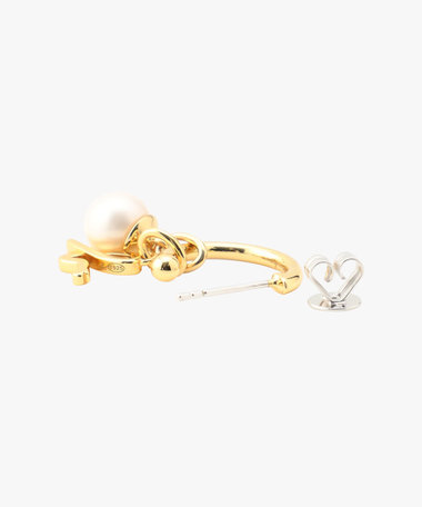 ストーンピアス "Pearl"