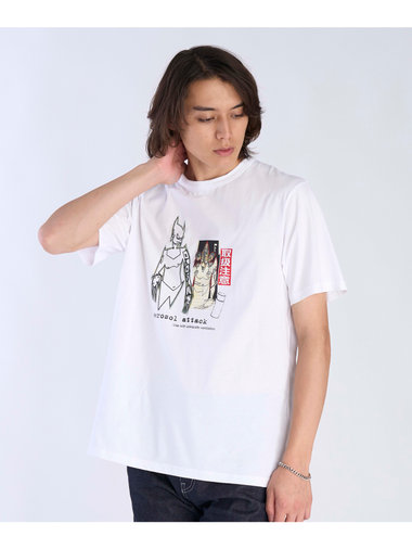 プリント コットン 半袖 アーティスト Tシャツ "Futura"