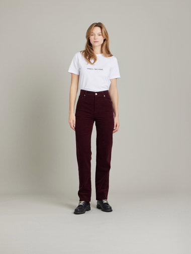 【Outlet】UR59 PANTALON コーデュロイロングパンツ