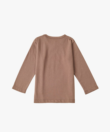 ベビー ロゴ コットン 長袖 Tシャツ