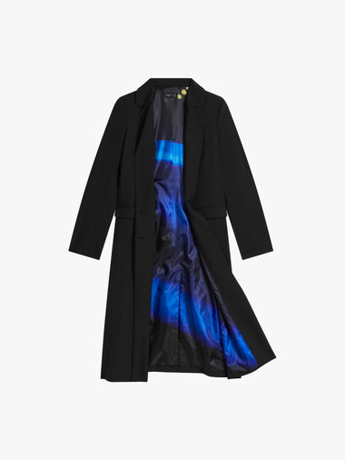 ウール混 ロング チェスターコート