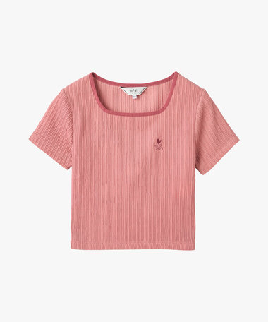 ハート ロゴ コンパクト Tシャツ