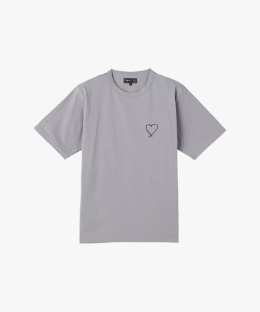 アイコニック プリント コットン 半袖 Tシャツ "Sarajevo heart"