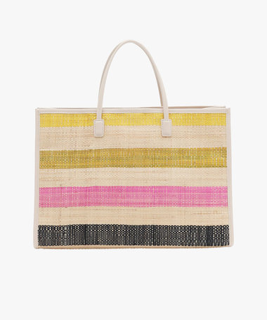 ラフィア ミディアム トートバッグ WAX35-02