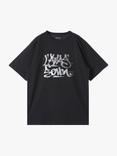 メンズ オーガニックコットン プリント 半袖 アーティスト Tシャツ "L'Atlas"