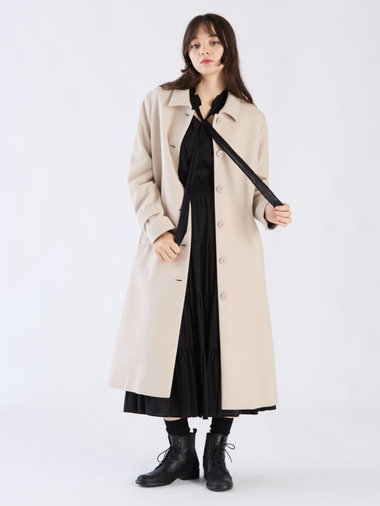 ウール ロングコート