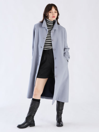 【Outlet】ウール ロングコート