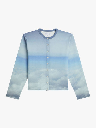 フォトプリント カーディガンプレッション "Moins de Pressions"