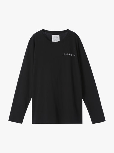 【Outlet】To b. by agnes b.× green label relaxing オーガニックコットン ロゴ ロングスリーブTシャツ