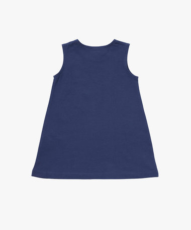 ベビー ロゴ コットン ノースリーブ ワンピース "Barbie"