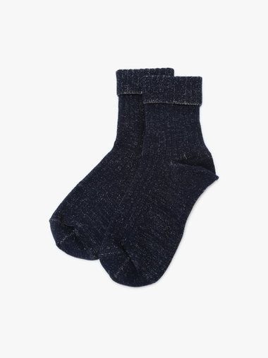 シルバーラメ ソックス "Estelle"