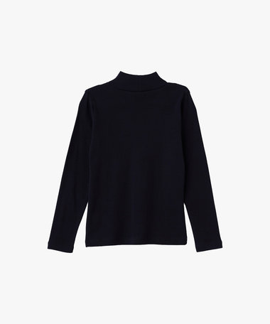キッズ "b." ロゴ コットン 長袖 Tシャツ