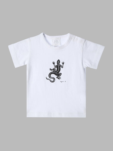 ベビー アイコニック コットン 半袖 Tシャツ "Lezard"