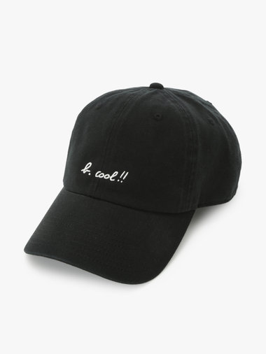 【Outlet】To b. by agnes b.× green label relaxing コットン 刺繍 キャップ "b. cool!!"