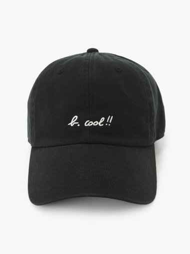 【Outlet】To b. by agnes b.× green label relaxing コットン 刺繍 キャップ "b. cool!!"
