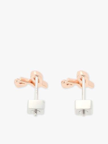 ”b.” ロゴ ハート スタッズ ピアス ”b. Loved”