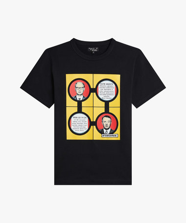 プリント コットン 半袖 アーティスト Tシャツ "Gilbert & George"