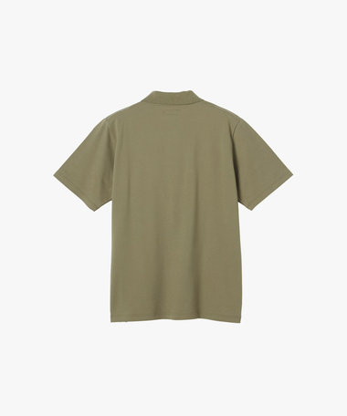 メンズ アイコニック 刺繍 コットン 半袖 ポロシャツ "Lezard"