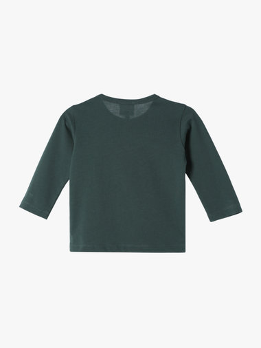 ベビー ロゴ コットン 長袖 Tシャツ