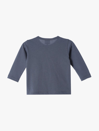 ベビー ロゴ コットン 長袖 Tシャツ