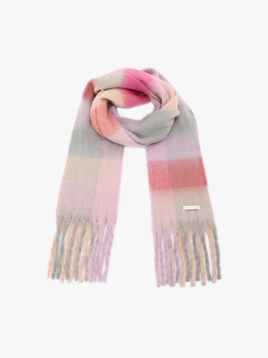 WEB限定 ブロックチェック ストール