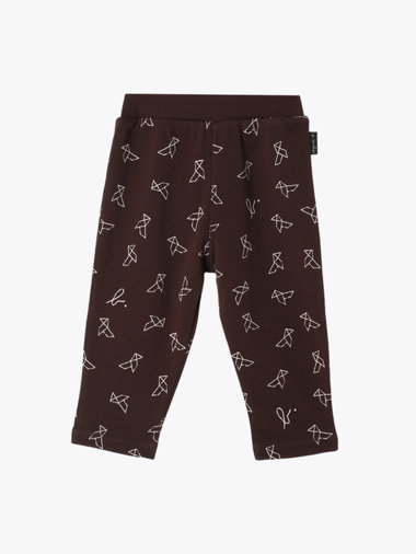 【Outlet】ベビー プリント コットン フルレングス パンツ