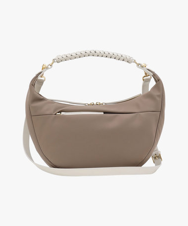 ナイロン 2way ミディアム ショルダーバッグ "Tsuki" ZAS07ー01