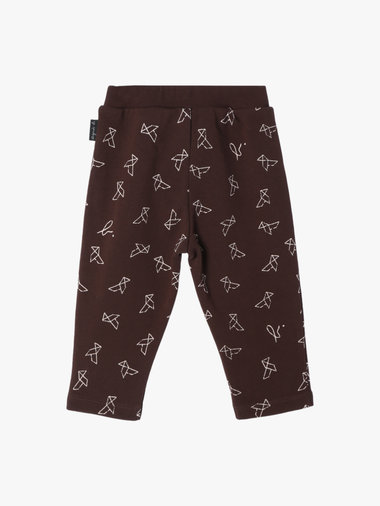 【Outlet】ベビー プリント コットン フルレングス パンツ