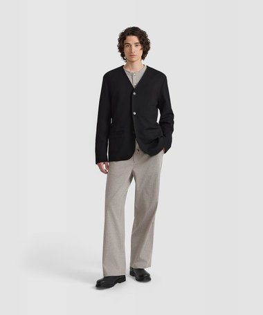 メンズ ツイル ジャージー ジャケット "Wase"