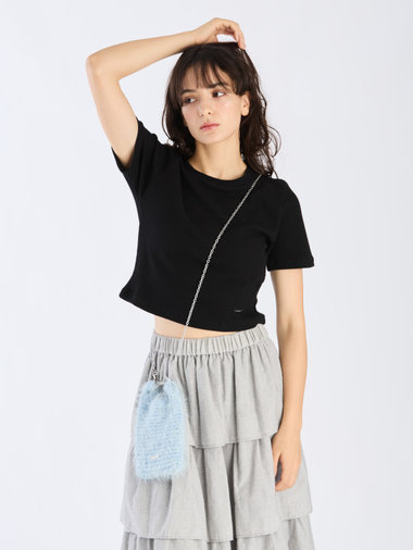 【Outlet】ワッフル コンパクト 半袖 Tシャツ