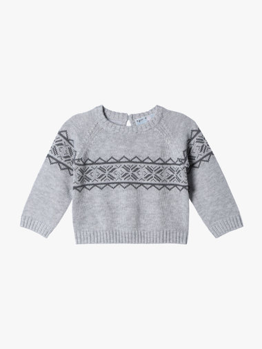 【Outlet】ベビー 長袖 ニットプルオーバー