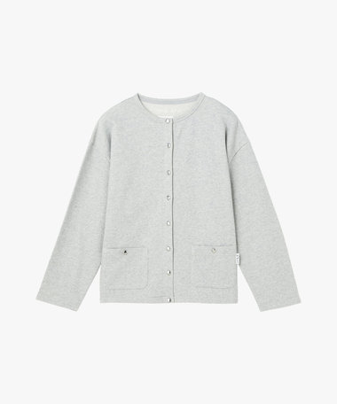 To b. by agnes b.× green label relaxing コットン ビッグカーディガン