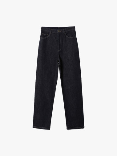 デニム ストレートパンツ