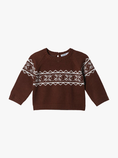 【Outlet】ベビー 長袖 ニットプルオーバー