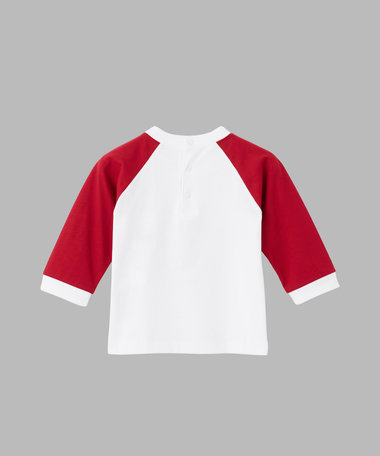 ベビー ラグラン コットン 長袖 Tシャツ