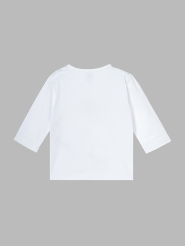 ベビー プリント コットン 長袖 トップス ”Doudou nuages”