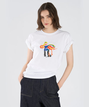 Fairy T オーガニックコットン 半袖 アーティストTシャツ