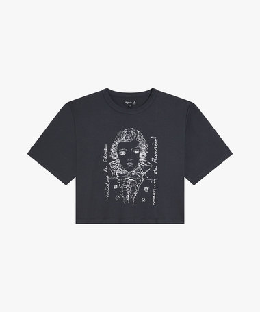 イラスト オーガニックコットン 半袖 Tシャツ B. STYLE COURT